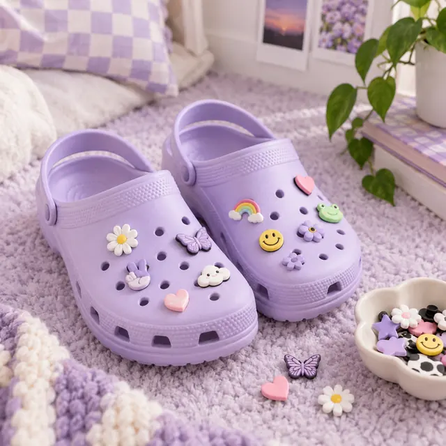 Crocs + джиббитсы — идея подарка подростку